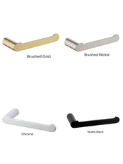 SUPERIA Toilet Roll Holder In Chrome, Matte Black, High Gloss Black, Black & Chrome, Brushed Nickel & Brushed Gold