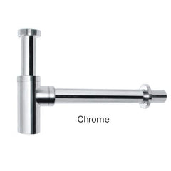 SUPERIA Square Or Round BottleTrap In Chrome, Matte Black, Brushed Gold, Brushed Nickel & Gunmetal Grey