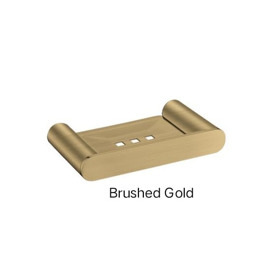 RELLINO Soap Dish , Chrome , Matte Black , Black & Chrome , High Gloss Black , brushed gold , brushed nickel & Gunmetal Grey