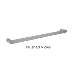 RELLINO Solid Brass Single Or Double Towel Rail 600mm In Chrome, Matte Black, Black & Chrome, High Gloss Black, Brushed Gold, Brushed Nickel & Gunmetal Grey