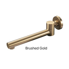 CENTRO Round Bath Outlet In Chrome, Matte Black, Brushed Gold, Brushed Nickel & Gun Metal Grey