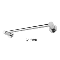 Pentro Hand Towel Ring In Chrome, Brushed Nickel & Gunmetal Grey-Chrome