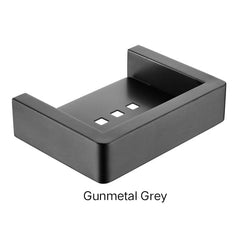 ZAVALLO Soap Dish Holder In Chrome, Matte Black, Brushed Gold, Brushed Nickel & Gunmetal