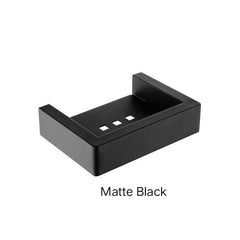 ZAVALLO Soap Dish Holder In Chrome, Matte Black, Brushed Gold, Brushed Nickel & Gunmetal