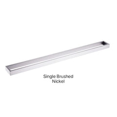 ZAVALLO Square Single & Double Towel Rail 800mm In Chrome, Matte Black, Brushed Gold & Brushed Nickel