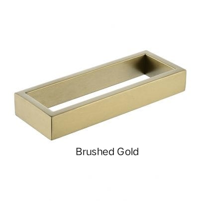ZAVALLO Square Towel Rail 200mm In Chrome, Matte Black, Brushed Gold & Brushed Nickel
