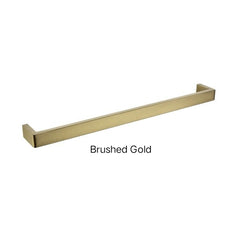 SUPERIA Square Single Or Double Towel Rail 600mm In Chrome, Matte Black, Brushed Gold, Brushed Nickel & Gunmetal