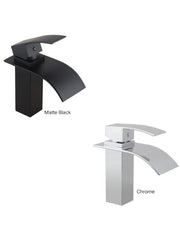 EASCADE Waterfall Basin Mixer In Chrome or Matt Black