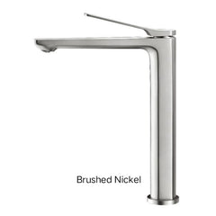 KUSHY Tall Basin Mixer In Chrome, Matte Black, Brushed Nickel & Brushed Gunmetal Grey