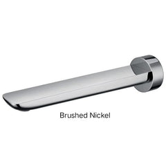 KUSHY Bathtub/Basin Wall Spout In Chrome, Matte Black, Brushed Nickel & Brushed Gunmetal Grey