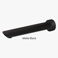 KUSHY Bathtub/Basin Wall Spout In Chrome, Matte Black, Brushed Nickel & Brushed Gunmetal Grey