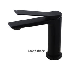 KUSHY Basin Mixer In Chrome, Matte Black, Brushed Nickel, Brushed Gunmetal Grey & Gunmetal Grey