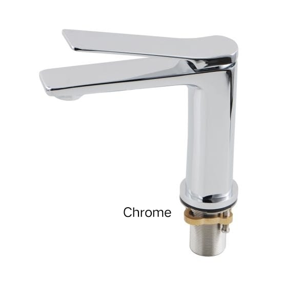 KUSHY Basin Mixer In Chrome, Matte Black, Brushed Nickel, Brushed Gunmetal Grey & Gunmetal Grey