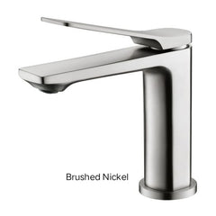KUSHY Basin Mixer In Chrome, Matte Black, Brushed Nickel, Brushed Gunmetal Grey & Gunmetal Grey