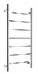 SAM Round Towel Ladder in Chrome and Matte Black Available In 460 (W) 920 (H) 90mm (D)