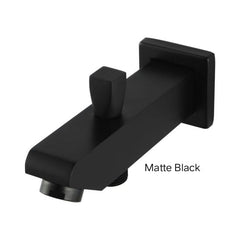 ZAVALLO Bathtub/Basin Wall Spout with Diverter In Chrome Or Matte Black