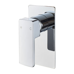 PILLO Shower flick mixer in black,chrome and Brushed Nickle