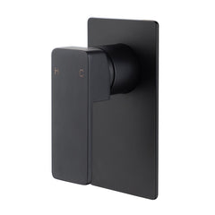 PILLO Shower flick mixer in black,chrome and Brushed Nickle