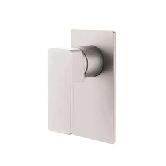 PILLO Shower flick mixer in black,chrome and Brushed Nickle