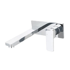 PILLO Combo mixer and spout in Matte Black,Chrome and Brushed Nickle