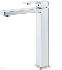 PILLO Tall Basin Mixer in Black,Chrome and Brushed Nickle