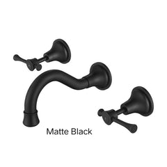 PELLIER Wall Bath Set In Chrome, Matte Black, Brushed Bronze Or Brushed Nickel
