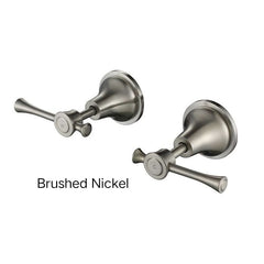 PELLIER Wall Assemblies (1/4 Turn) In Chrome, Matte Black, Brushed Bronze Or Brushed Nickel