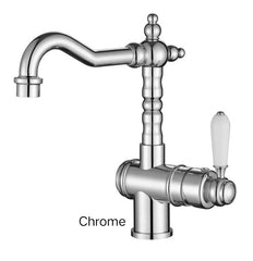DEAUX High Rise Basin Mixer In Chrome, Matte Black, Brushed Bronze Or Brushed Nickel