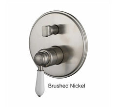 DEAUX Shower Mixer With Diverter In Chrome, Matte Black, Brushed Bronze Or Brushed Nickel