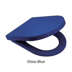 UNIVERSAL Toilet Seat, Gloss White, Matte White, Gloss Grey Or Gloss Blue