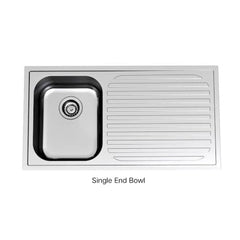 MONACO Bowl In Single, Double, 1.5, 1.7, Scalloped Undermount Or Overmount