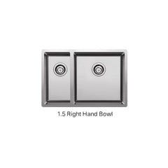 PRISM Single, Large Single, Double, 1.5 Left Hand Or 1.5 Right Hand Undermount/Overmount