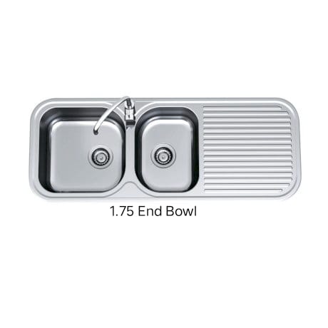 ADVANCE Single, Double, 1.75 Or Double Centre End Bowl