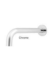 Meir ROUND CURVED Bath Spout In Chrome - Matte Black - Tiger Bronze - Champagne - Brushed Nickel