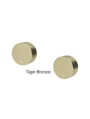 Meir CIRCULAR Wall Taps In Chrome - Matte Black - Tiger Bronze - Champagne - Brushed Nickel
