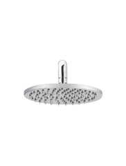 Meir ROUND Wall Shower 200mm Rose, 400mm Curved Arm In Chrome - Matte Black - Tiger Bronze - Champagne - Brushed Nickel