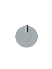 Meir ROUND Robe Hook In Chrome - Matte Black - Tiger Bronze - Champagne - Brushed Nickel