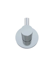 Meir ROUND Robe Hook In Chrome - Matte Black - Tiger Bronze - Champagne - Brushed Nickel