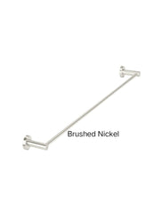 Meir ROUND SIngle Towel Rail In Chrome - Matte Black - Tiger Bronze - Champagne - Brushed Nickel