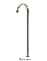 Meir ROUND Freestanding Bath Spout In Chrome - Matte Black - Tiger Brone - Champagne - Brushed Nickel