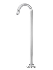 Meir ROUND Freestanding Bath Spout In Chrome - Matte Black - Tiger Brone - Champagne - Brushed Nickel