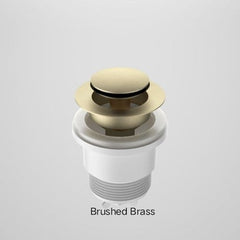 RUBANE II Bath Pop-Up Plug & Waste In Chrome - Matte Black - Brushed Brass - Gunmetal - Brushed Nickel