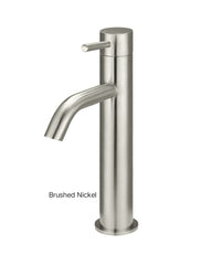 Meir PICCOLA Tall Basin Mixer Tap In Chrome - Matte Black - Tiger Bronze - Brushed Nickel - Champagne