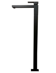 Meir SQUARE Freestanding Bath Mixer In Chrome Or Matte Black