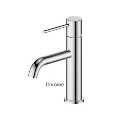 GISELE Basin Mixer In Chrome - Matte Black - Brushed Brass - Brushed Stainless - Gunmetal