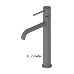 GISELE Tower Basin Mixer In Chrome - Matte Black - Brushed Brass - Brushed Stainless - Brushed Copper - Gunmetal