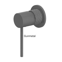 TEXTURA Shower Mixer In Matte Black - Brushed Brass - Brushed Stainless - Gunmetal