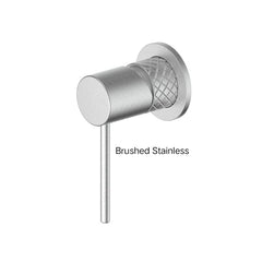 TEXTURA Shower Mixer In Matte Black - Brushed Brass - Brushed Stainless - Gunmetal