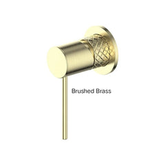 TEXTURA Shower Mixer In Matte Black - Brushed Brass - Brushed Stainless - Gunmetal