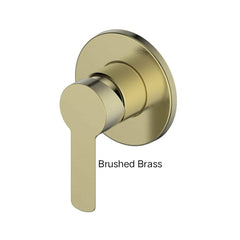 ASTRO II Shower Mixer – Round In Chrome - Matte Black - Brushed Brass - Brushed Nickel - Gunmetal